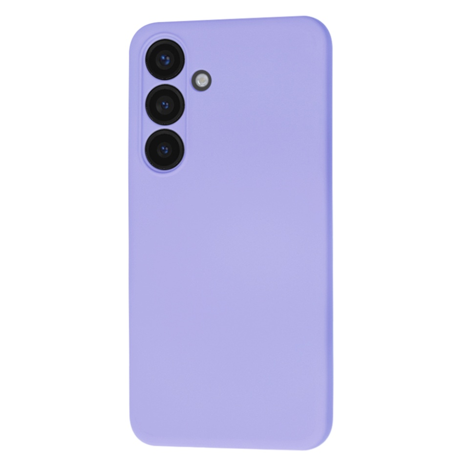 Husa pentru Samsung Galaxy S24 din Silicon Catifelat, Protectie Premium, Skyddar SoftElegance MagSafe - Violet - 2 | YEO