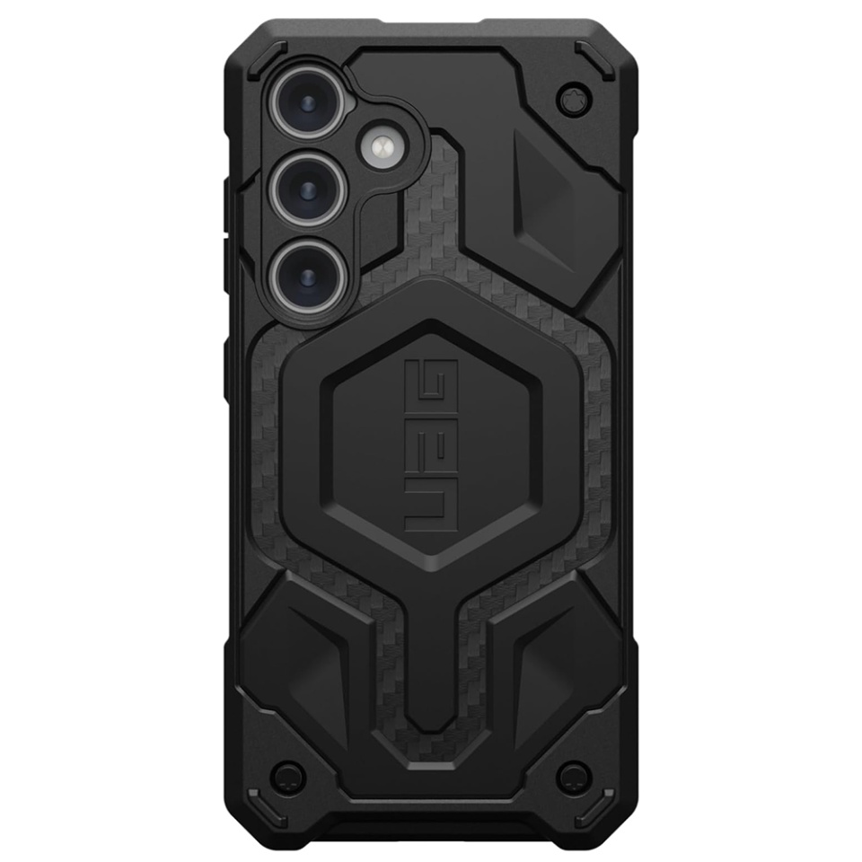Husa pentru Samsung Galaxy S24, Monarch Pro MagSafe, UAG - Carbon Fiber - 2 | YEO