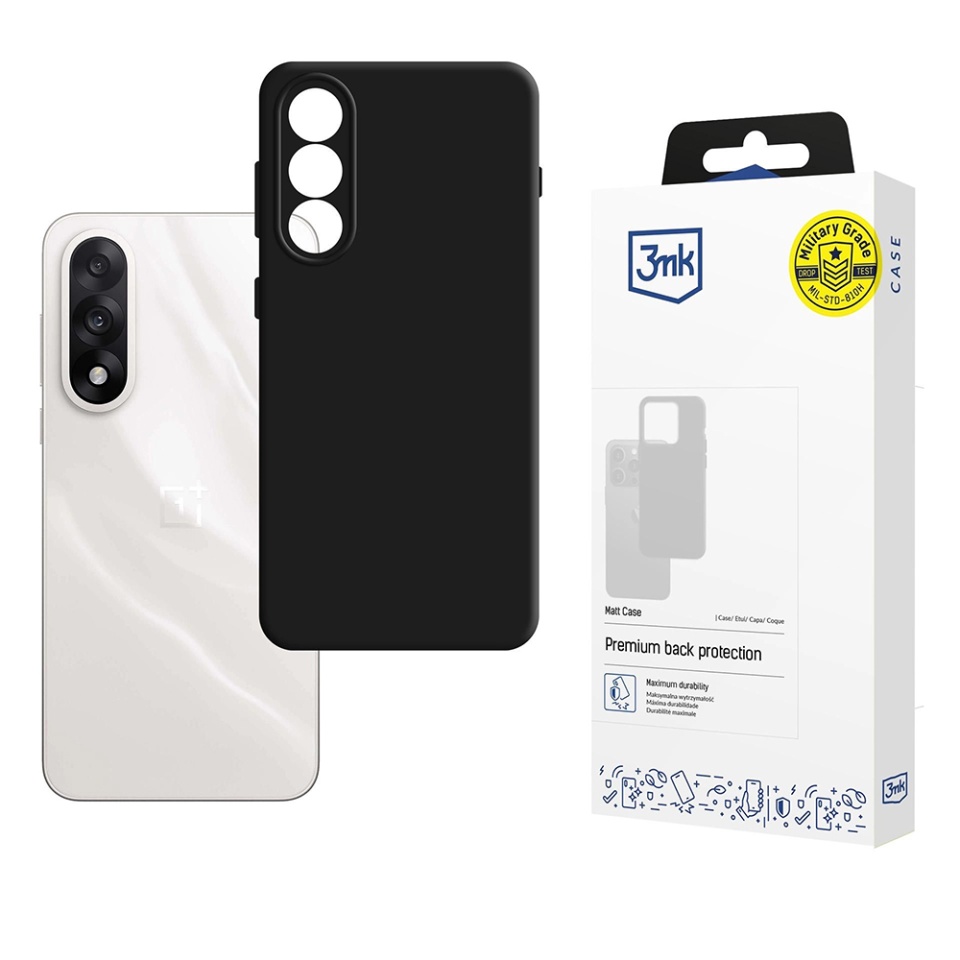 Husa pentru Samsung Galaxy S25, 3mk Matt Case, Negru