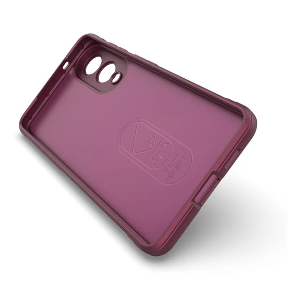 Husa pentru Samsung Galaxy S25 Edge, SKYDDAR INNOVATION, Vogue din Silicon Mat, set cu sticker, Bleu - 1 | YEO