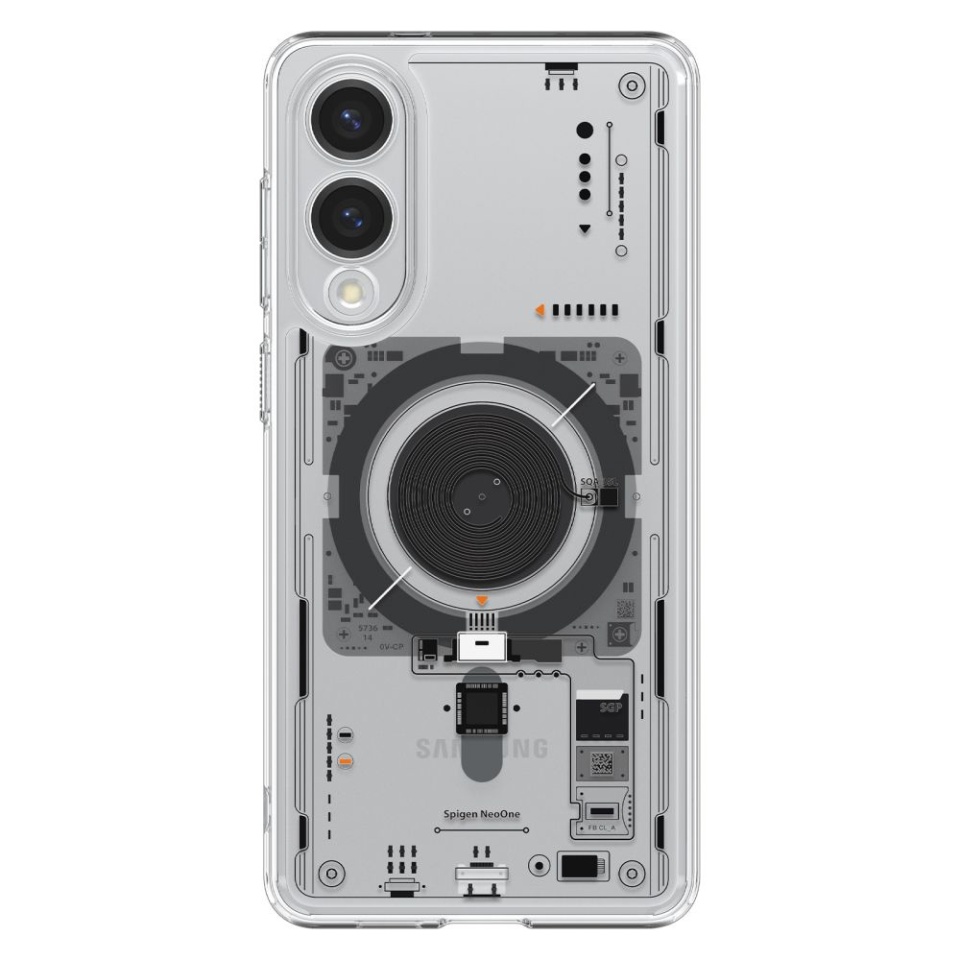 Husa pentru Samsung Galaxy S25 Edge, Ultra Hybrid T MagSafe, Spigen, Coral - 1 | YEO