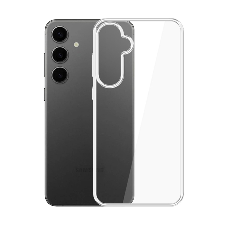 Husa pentru Samsung Galaxy S25 Plus, din silicon, 3mk Clear Case, Transparent - 3 | YEO