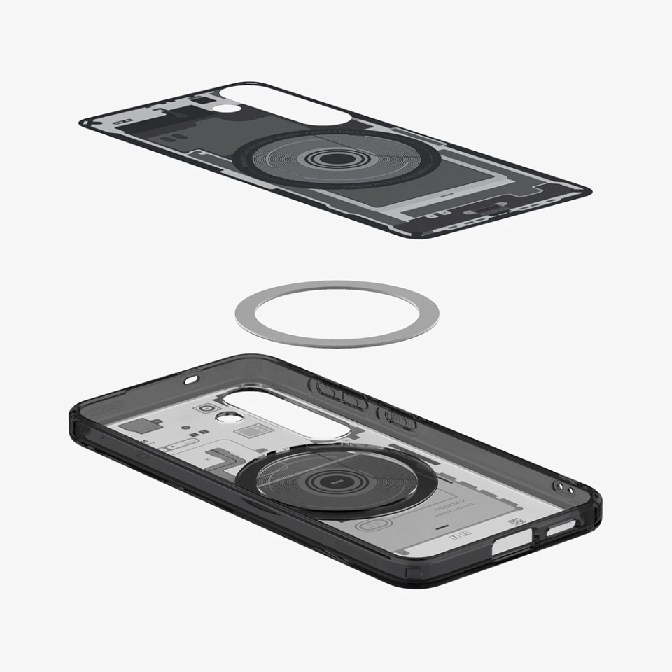 Husa pentru Samsung Galaxy S25, Spigen Ultra Hybrid Zero One - Negru - 7