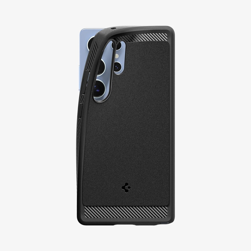Husa pentru Samsung Galaxy S25 Ultra, Spigen Rugged Armor - Negru - 2 | YEO