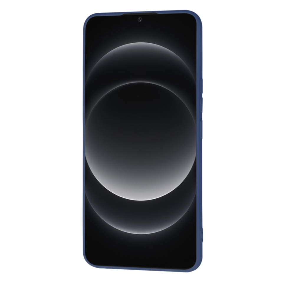 Husa pentru Xiaomi 14 Ultra din Silicon Catifelat, Protectie Premium, Skyddar SoftElegance - Bleumarin - 2 | YEO