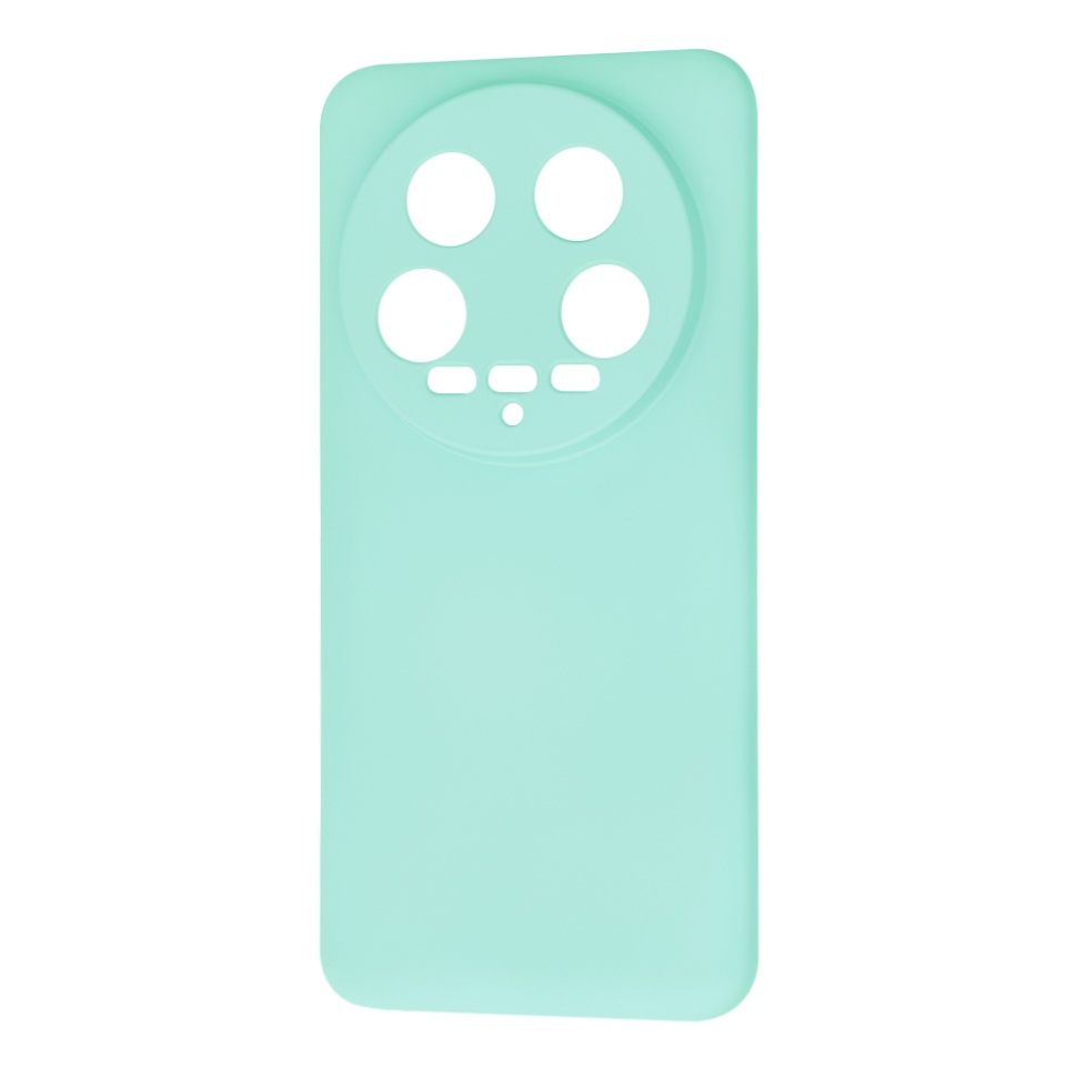 Husa pentru Xiaomi 14 Ultra din Silicon Catifelat, Protectie Premium, Skyddar SoftElegance - Turcoaz - 1 | YEO
