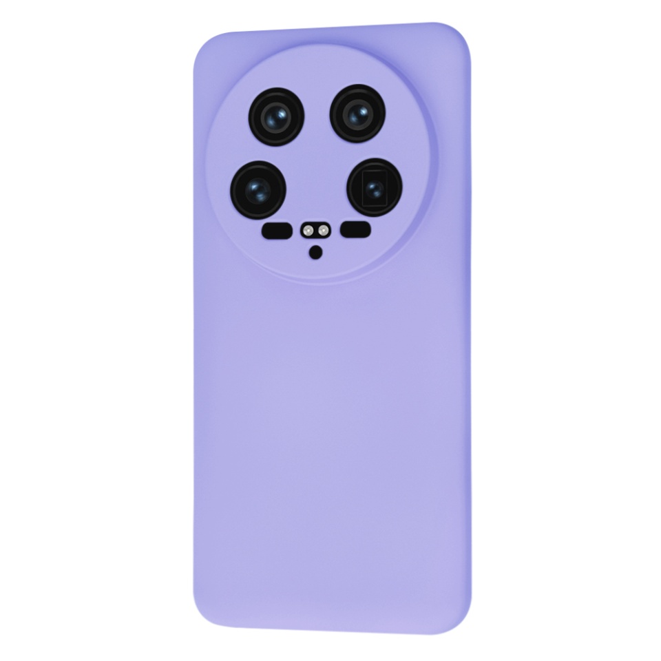 Husa pentru Xiaomi 14 Ultra din Silicon Catifelat, Protectie Premium, Skyddar SoftElegance - Violet - 3 | YEO