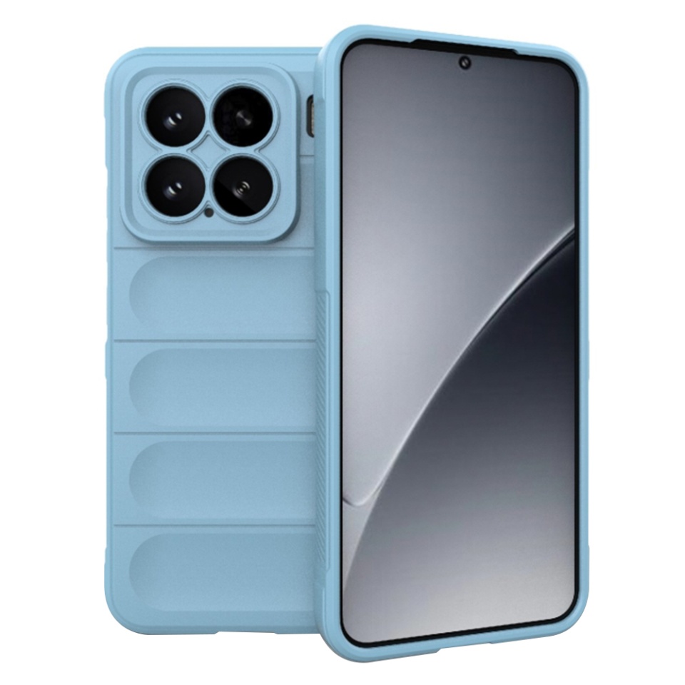 Husa pentru Xiaomi 15 eleganta, din silicon mat, SKDR Vogue - Bleu