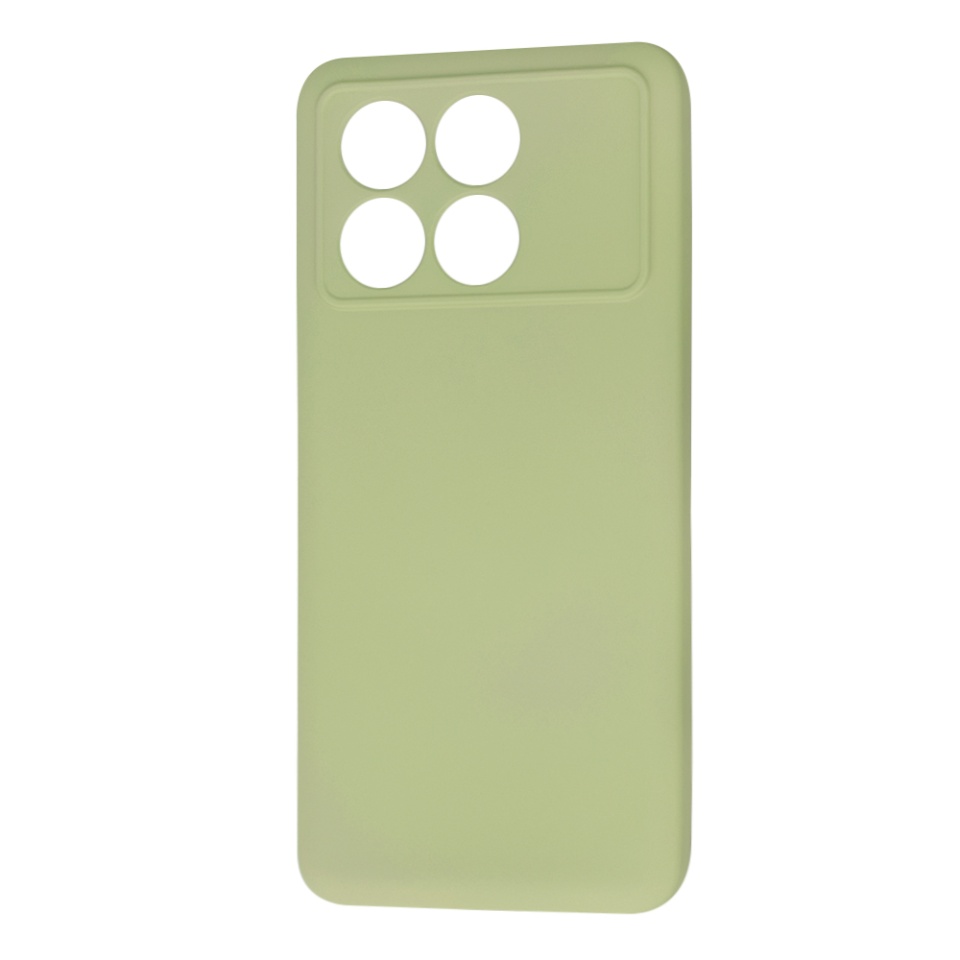 Husa pentru Xiaomi Poco X6 Pro din Silicon Catifelat, Protectie Premium, Skyddar SoftElegance - Verde - 1 | YEO