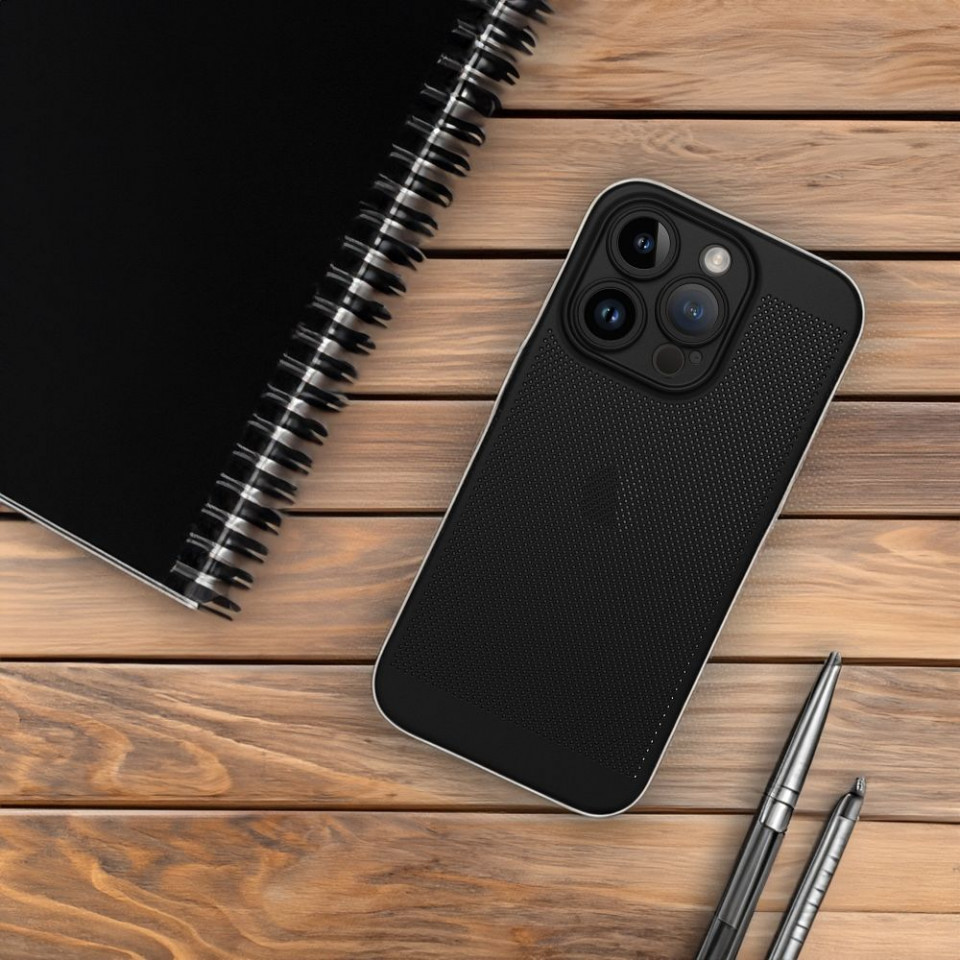 Husa pentru Xiaomi Redmi 12C, Skyddar Breez - Negru - 2 | YEO