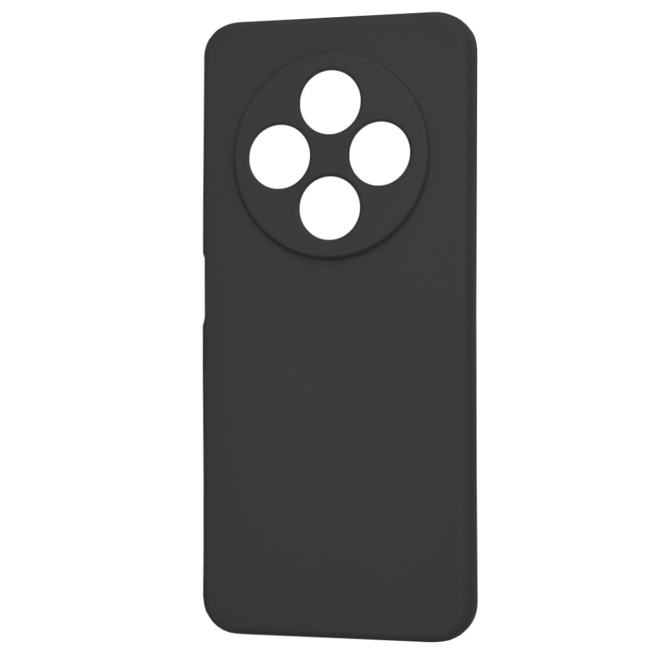 Husa pentru Xiaomi Redmi 14C / Poco C75, SKYDDAR INNOVATION, din Silicon Catifelat, SoftElegance, set cu sticker, Negru - 3 | YEO