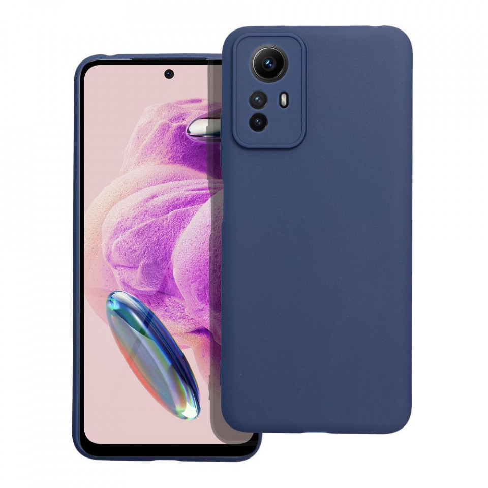 Husa pentru Xiaomi Redmi Note 12S silicon, Skyddar Mat - Albastru