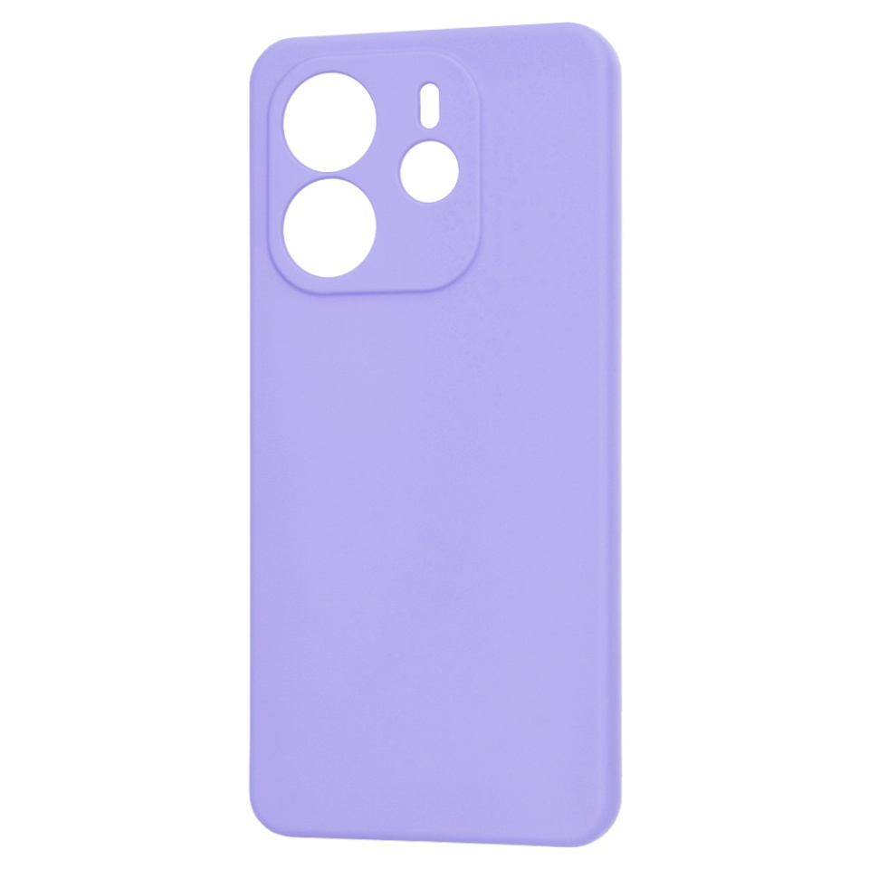 Husa pentru Xiaomi Redmi Note 14 4G (163.25 x 76.55 x 8.16mm), SKYDDAR INNOVATION, SoftElegance din Silicon Catifelat, set cu sticker, Violet - 3 | YEO