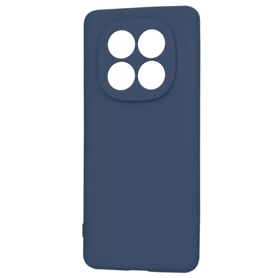 Husa pentru Xiaomi Redmi Note 14 Pro+ din Silicon Catifelat, Protectie Premium, Skyddar SoftElegance - Bleumarin - 1 | YEO