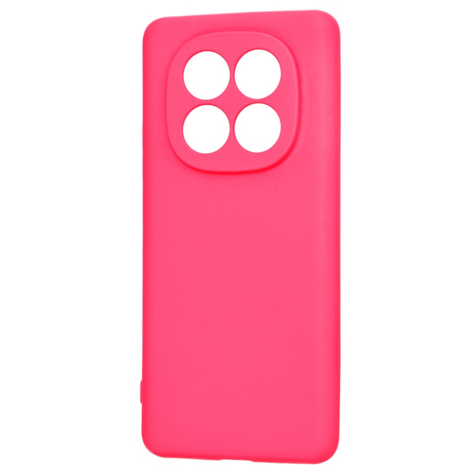 Husa pentru Xiaomi Redmi Note 14 Pro+ din Silicon Catifelat, Protectie Premium, Skyddar SoftElegance - Fucsia - 1 | YEO