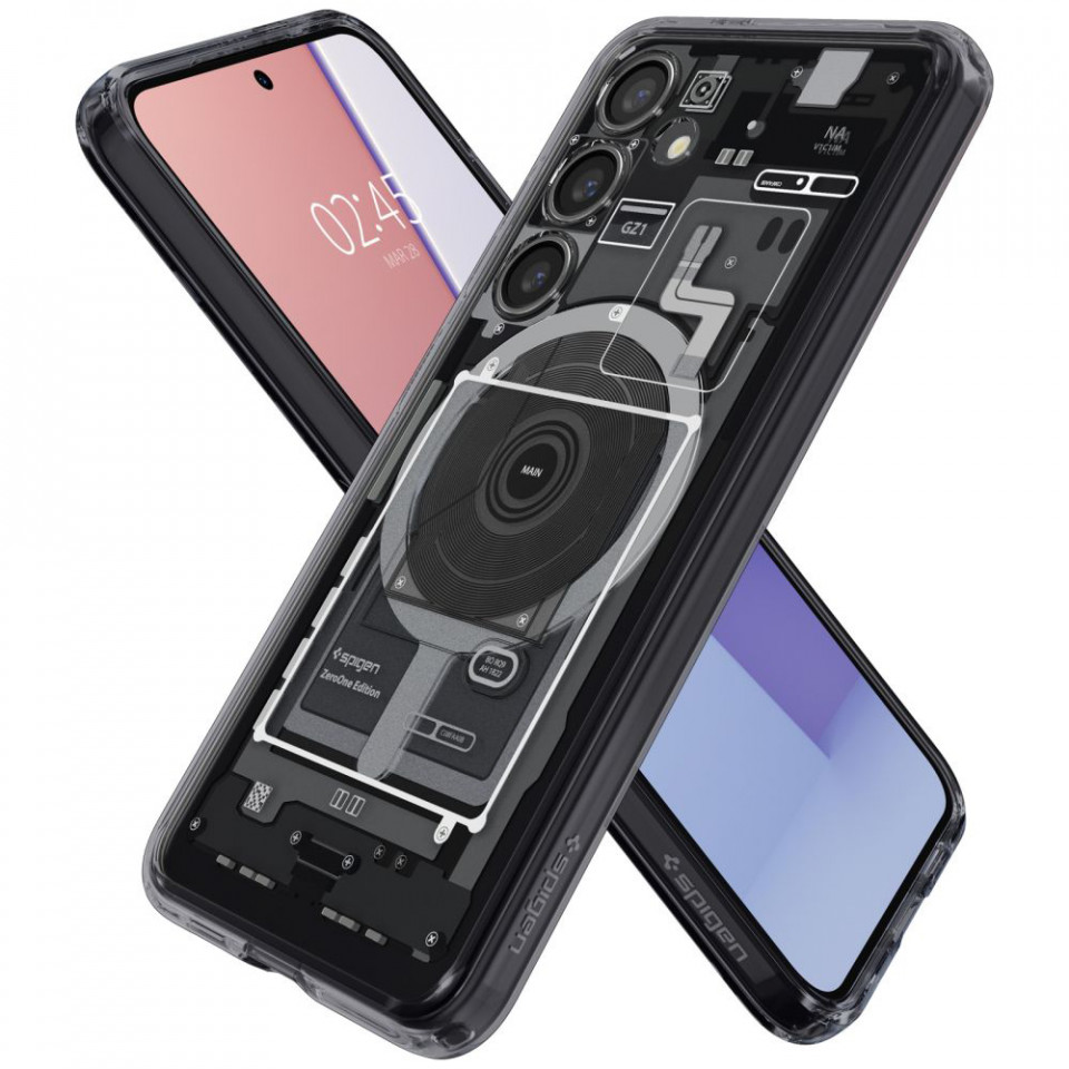 Husa premium Samsung Galaxy S24, Ultra Hybrid Zero One - Negru - 1 | YEO