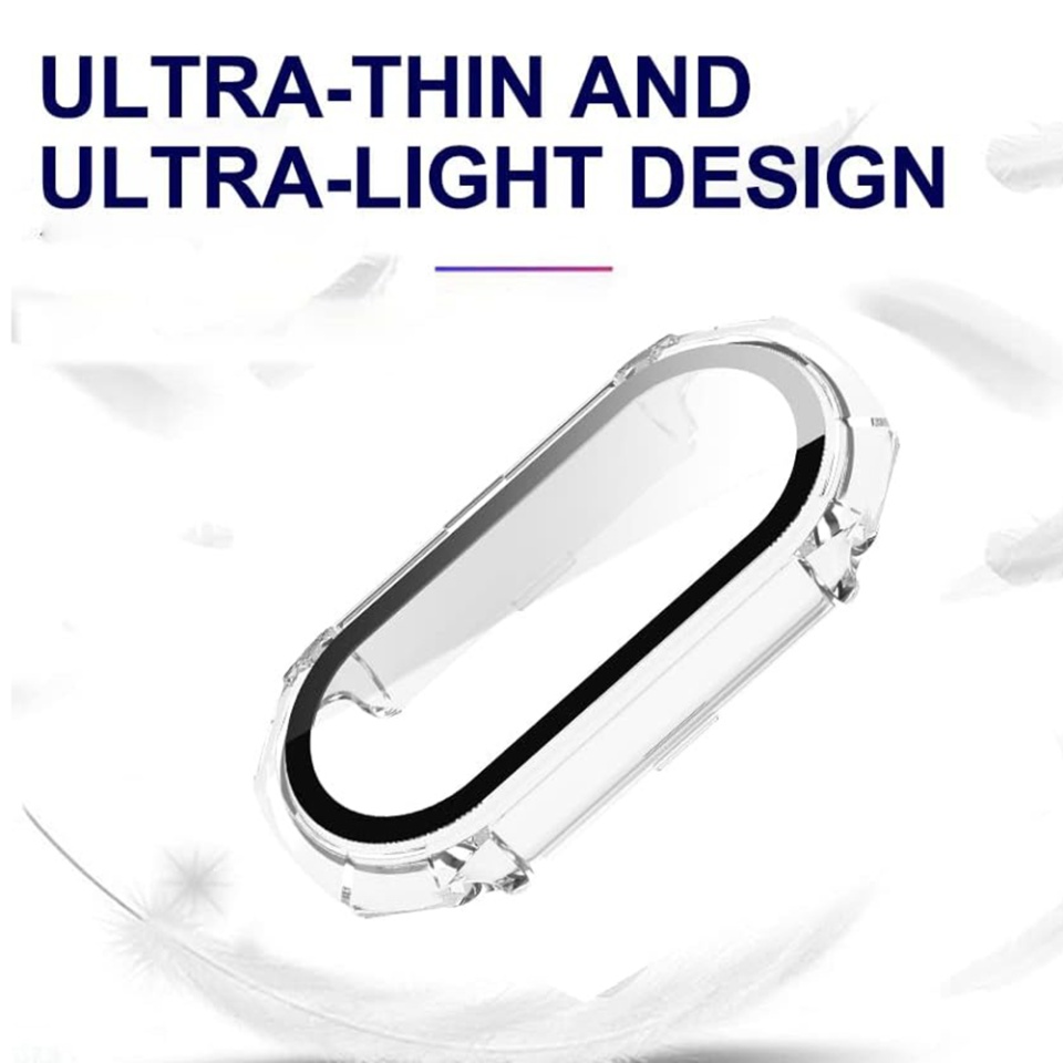 Husa Protectie 360°, Ultra-Subtire, Anti-Soc pentru Xiaomi Mi Band 9 / 9 NFC, Anti-Soc Full Screen - Negru - 2 | YEO