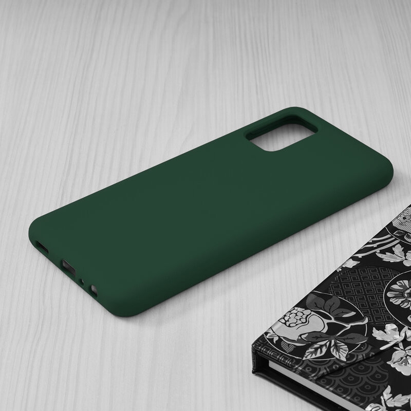 Husa Samsung Galaxy A03S din silicon moale, Techsuit Soft Edge - Verde - 3 | YEO