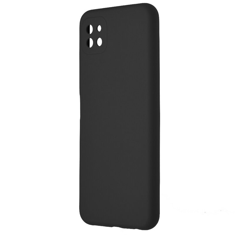 Husa Samsung Galaxy A22 5G din silicon moale, Techsuit Soft Edge - Negru - 2 | YEO