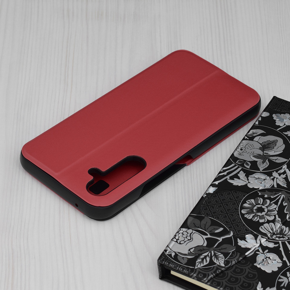Husa Samsung Galaxy A54 tip carte Techsuit eFold - Rosu - 1 | YEO