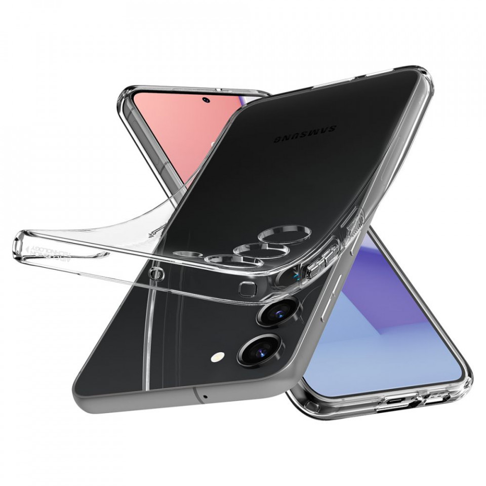 Husa Samsung Galaxy S23, Spigen Liquid Crystal - Transparent - 3 | YEO