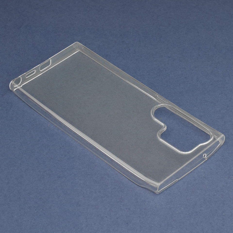Husa Samsung Galaxy S23 Ultra din silicon TPU slim, Techsuit - Transparent - 2 | YEO