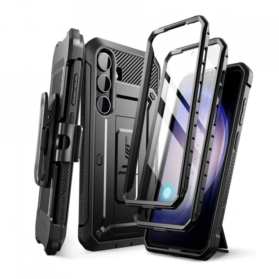 Husa Samsung Galaxy S24 Plus, Supcase Unicorn Beetle Pro - Negru