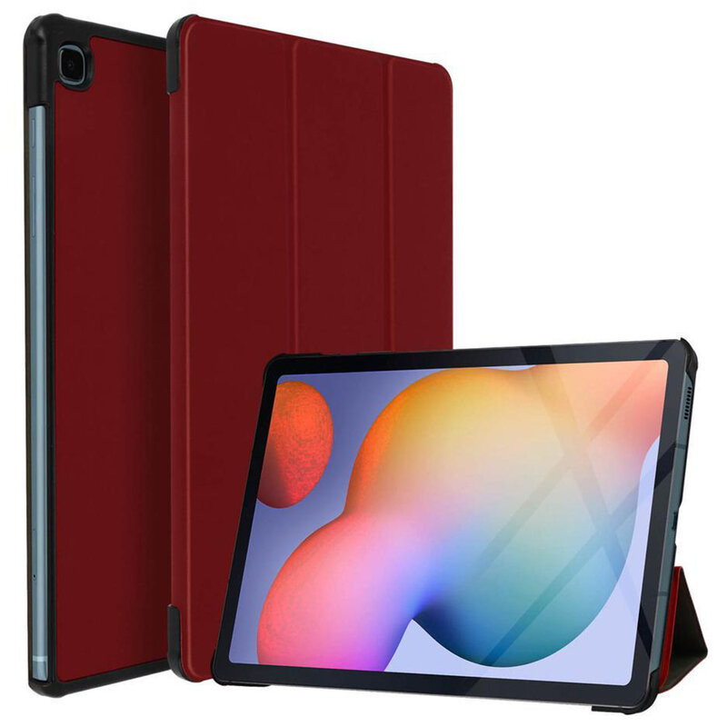 Husa Samsung Galaxy Tab S6 Lite (2020 / 2022 / 2024) , Techsuit FoldPro - Rosu
