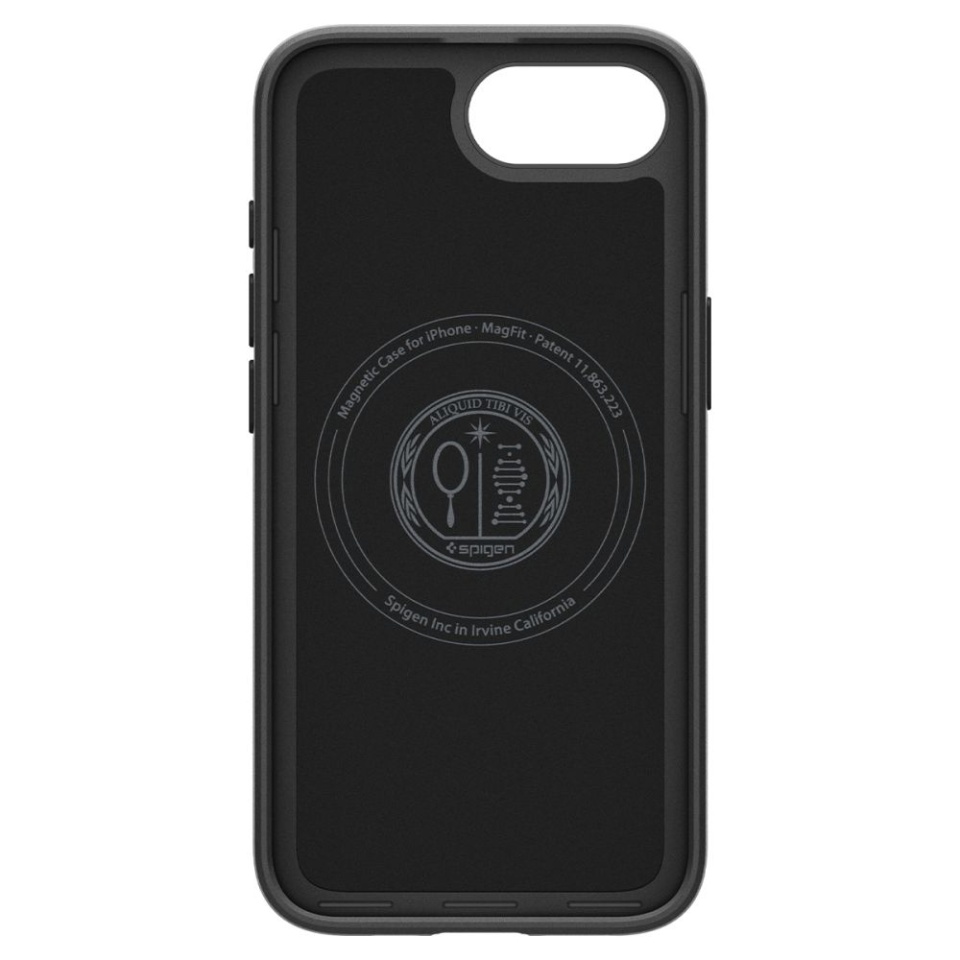 Husa slim iPhone 16e, Spigen Thin Fit - Negru - 3 | YEO
