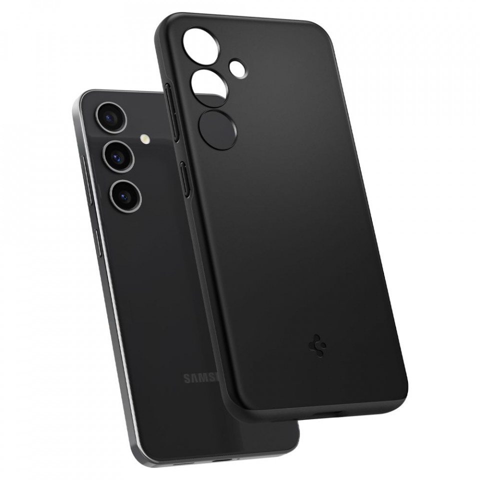 Husa slim Samsung Galaxy S24, Spigen Thin Fit - negru - 1 | YEO