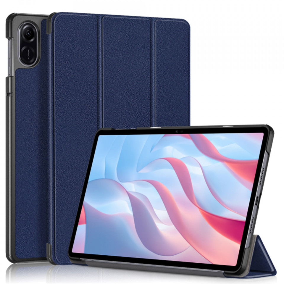 Husa tableta pentru Honor Pad X9 / Pad X8 Pro cu suport Multi-Unghi și functie Sleep/Wake , SKYDDAR FoldVision - Albastru