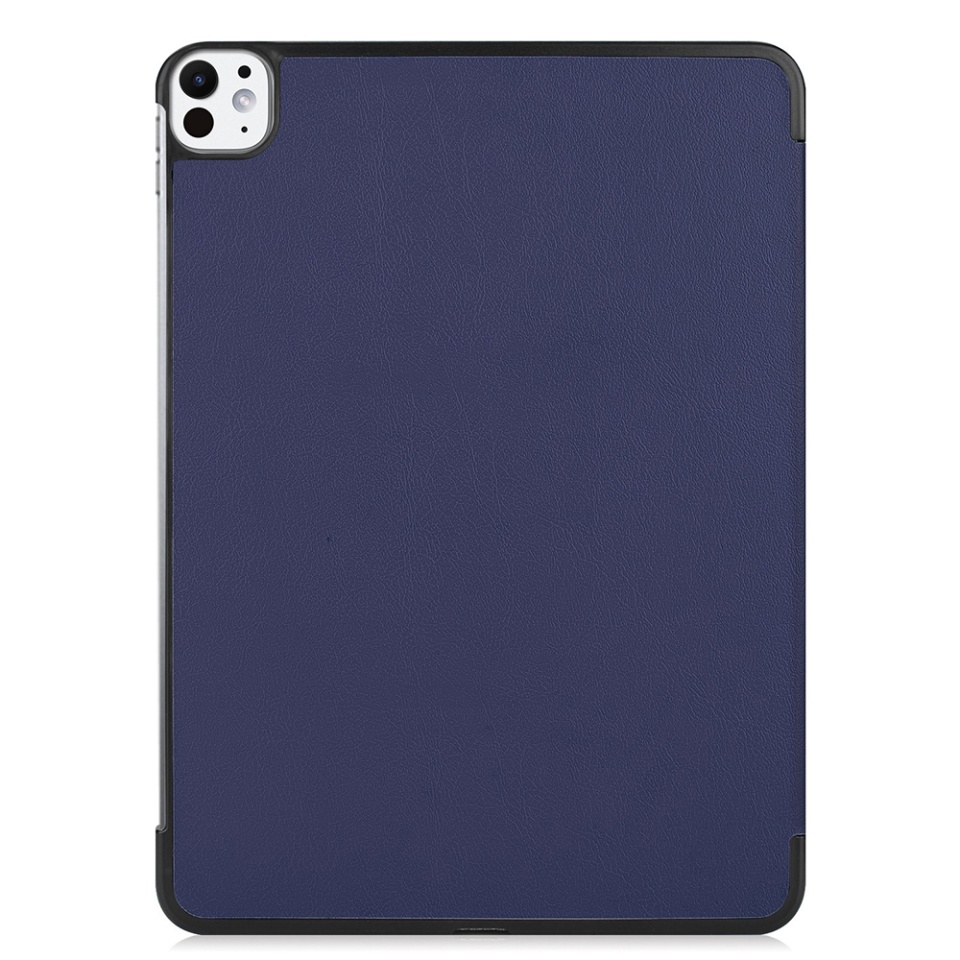 Husa tableta pentru iPad Pro 11 (2024), SKYDDAR INNOVATION, cu suport Multi-Unghi si functie Sleep/Wake, FoldPro, Albastru, set cu sticker - 2 | YEO