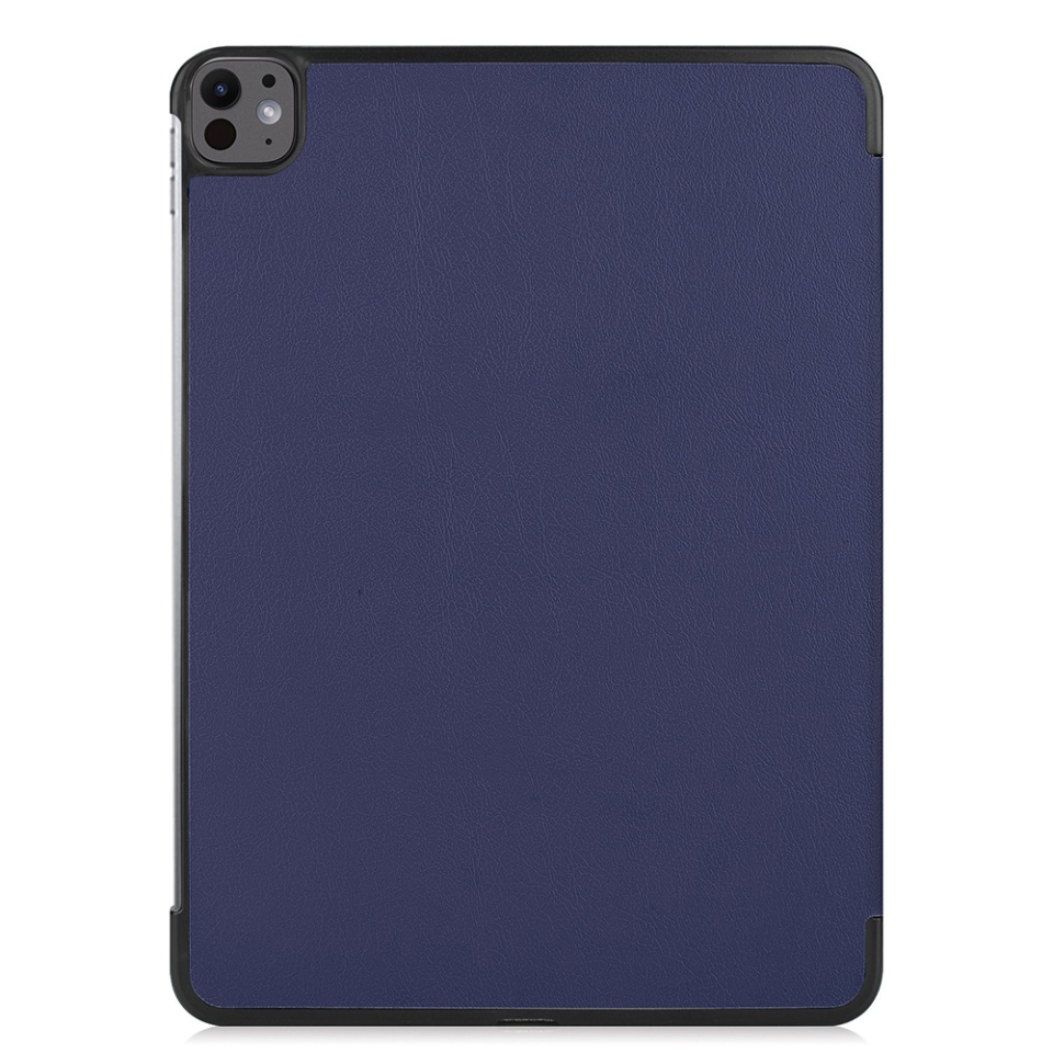 Husa tableta pentru iPad Pro 13 (2024), SKYDDAR INNOVATION, cu suport Multi-Unghi si functie Sleep/Wake, FoldPro, Albastru, set cu sticker - 2 | YEO