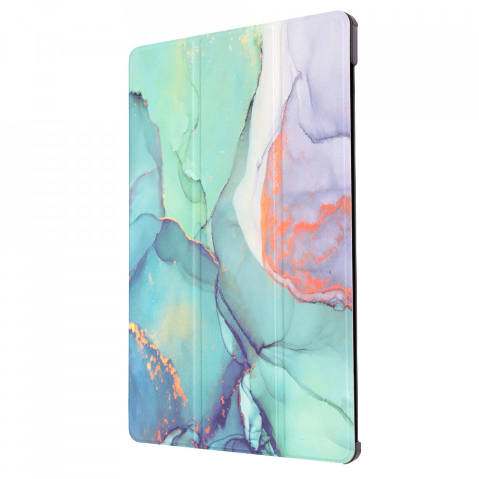 Husa tableta pentru Samsung Tab S7 Plus / Tab S8 Plus / Tab S7 FE cu suport Multi-Unghi și functie Sleep/Wake , SKYDDAR FoldVision Colour - Green time - 1 | YEO