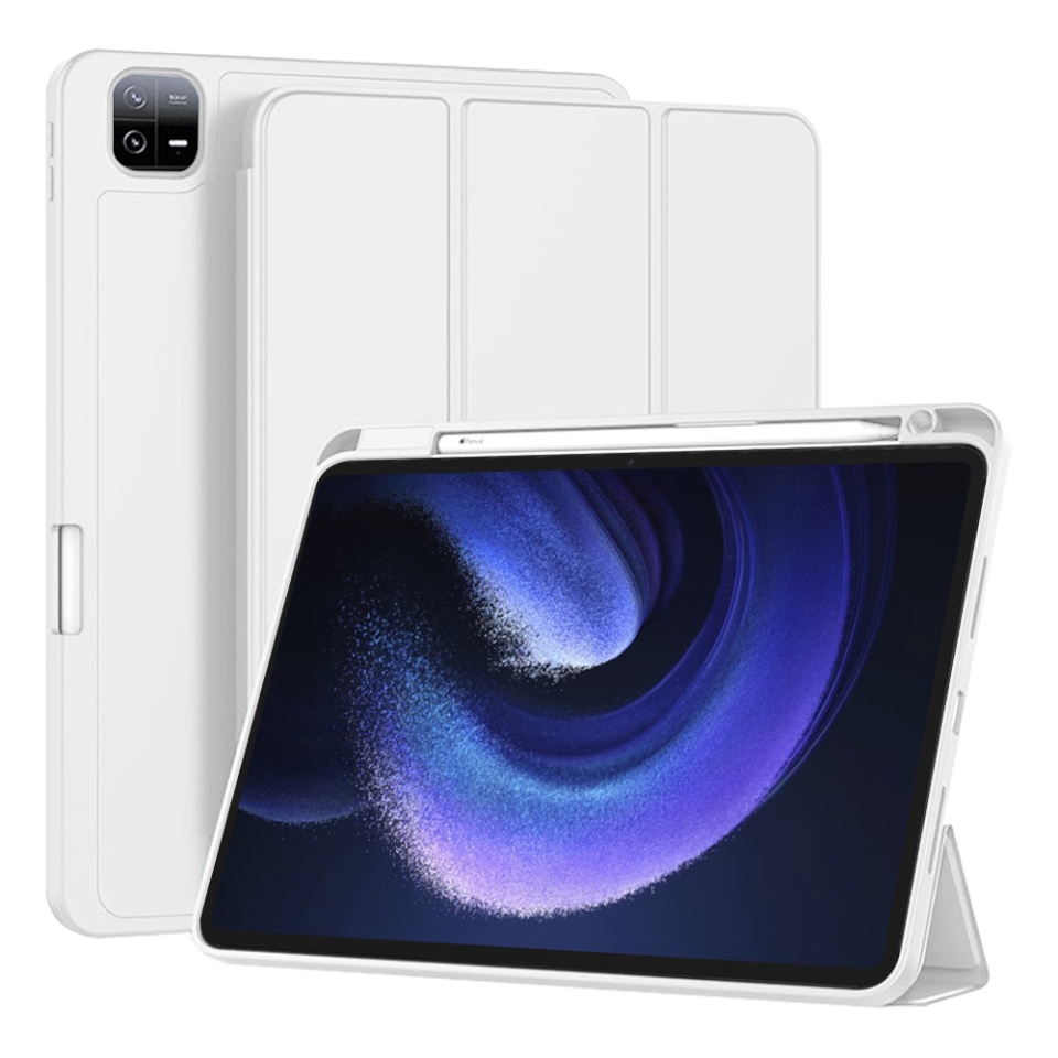 Husa tableta pentru Xiaomi Pad 6 / Pad 6 Pro cu suport cu 2 Unghiuri și functie Sleep/Wake, SKDR OfficeMate - Gri