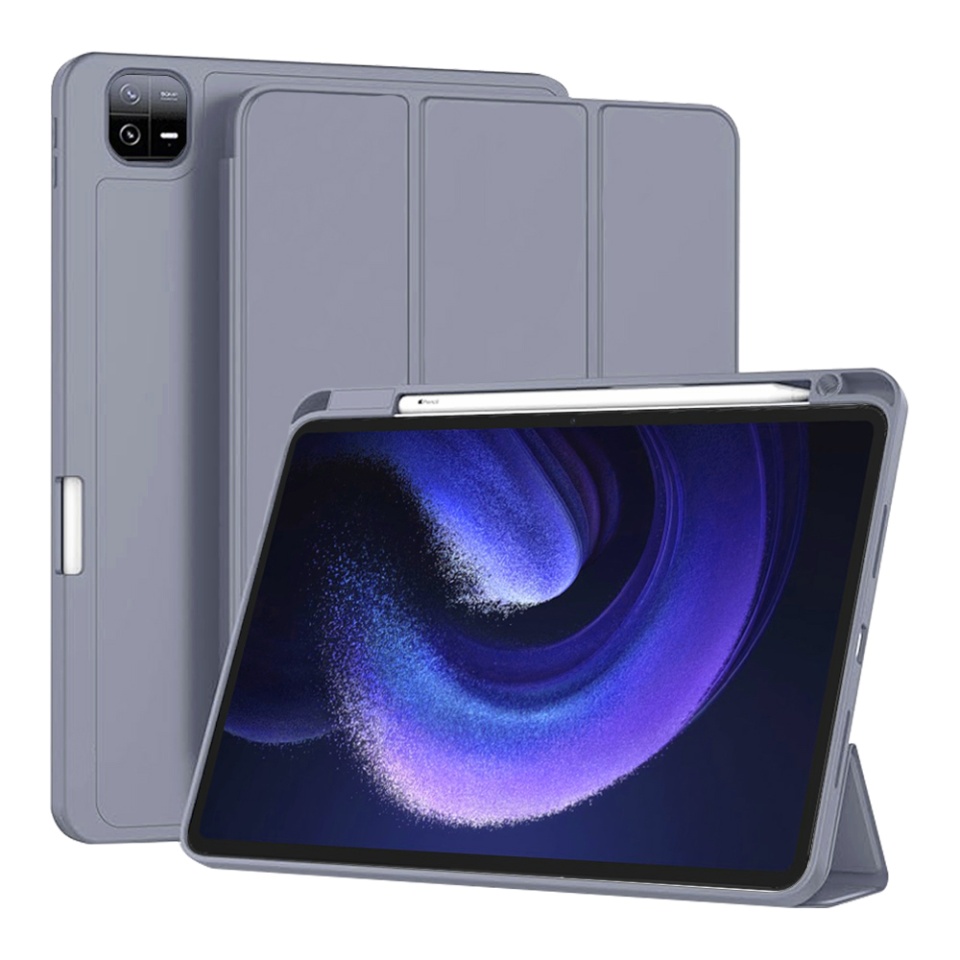 Husa tableta pentru Xiaomi Pad 6 / Pad 6 Pro cu suport cu 2 Unghiuri și functie Sleep/Wake, SKDR OfficeMate - Mov