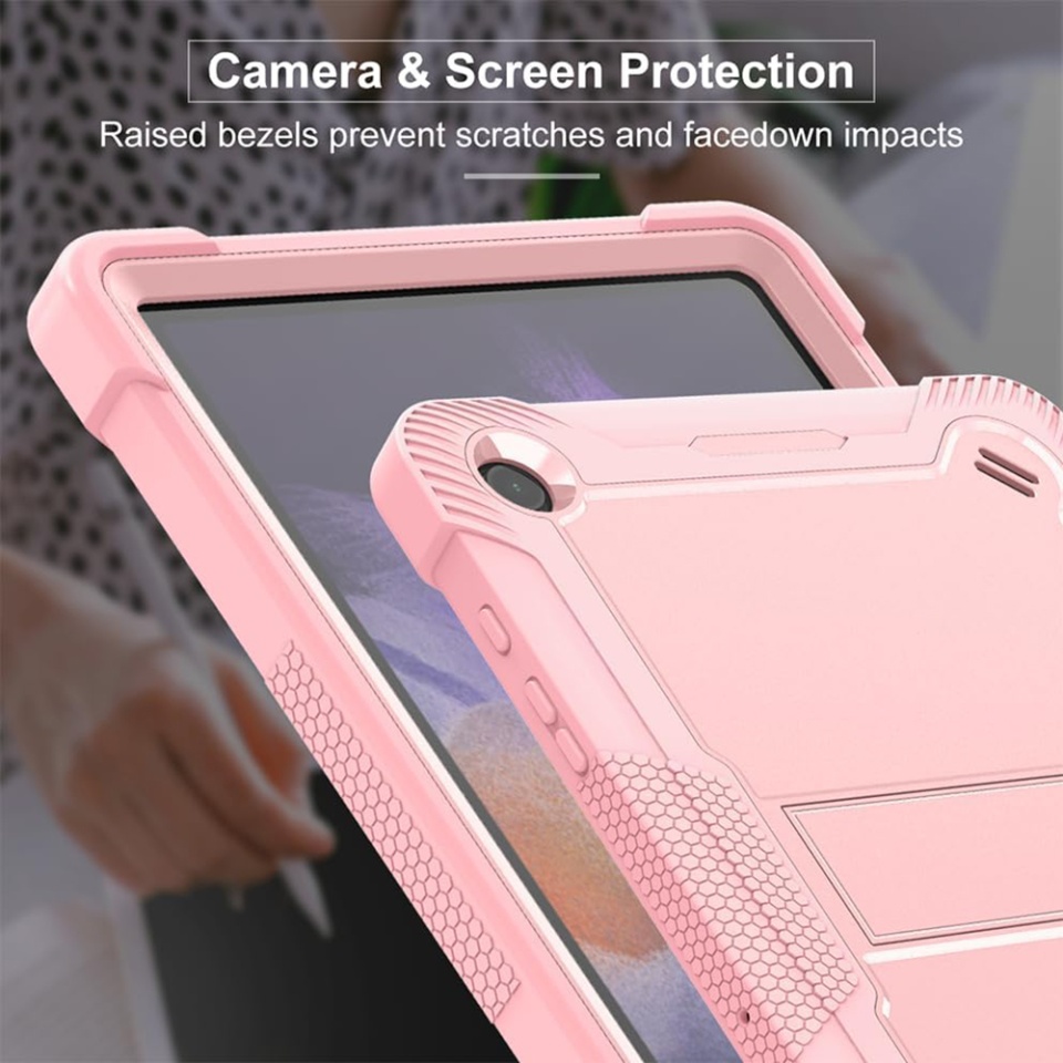 Husa tableta Samsung Galaxy Tab A9 Plus, Ideala pentru Utilizare Zilnica, Antisoc si Anti-zgarieturi, SKDR TabArmor - Negru - 3 | YEO