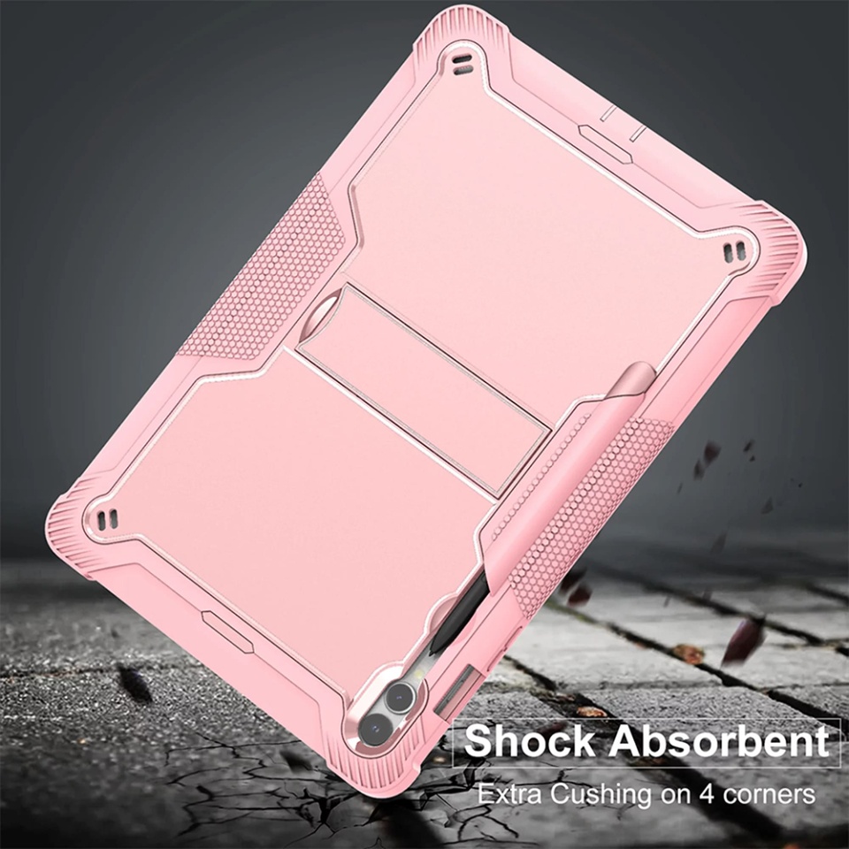 Husa tableta Samsung Galaxy Tab S9 FE Plus, Ideala pentru Utilizare Zilnica, Antisoc si Anti-zgarieturi, SKDR TabArmor - Negru - 1 | YEO