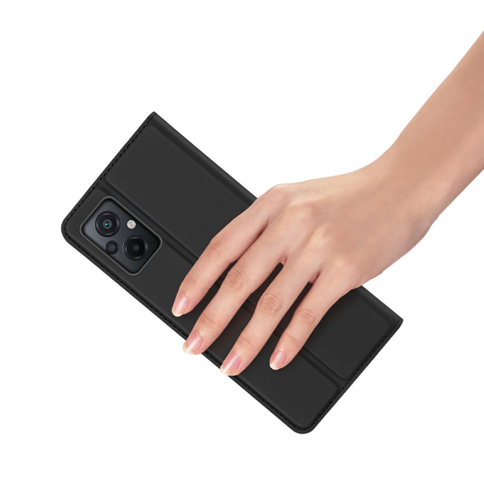 Husa Xiaomi Poco M5 tip carte, Skin Pro Dux Ducis - Negru - 3 | YEO