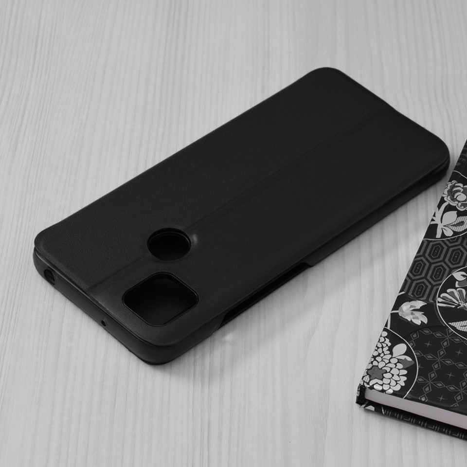 Husa Xiaomi Redmi 9C tip carte, Techsuit eFold - Negru - 4 | YEO