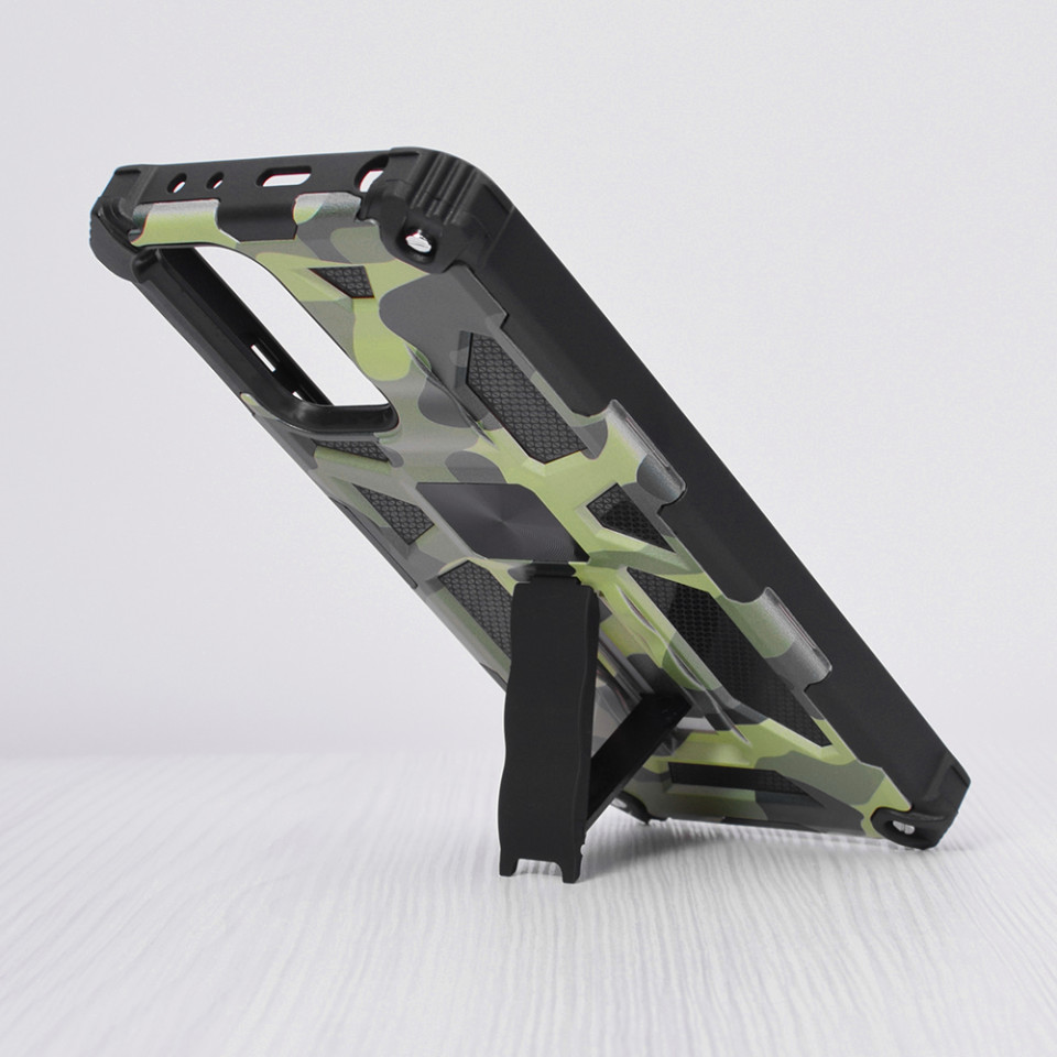 Husa Xiaomi Redmi Note 10 Pro, Blazor Series, Techsuit - Camo Lime - 2 | YEO