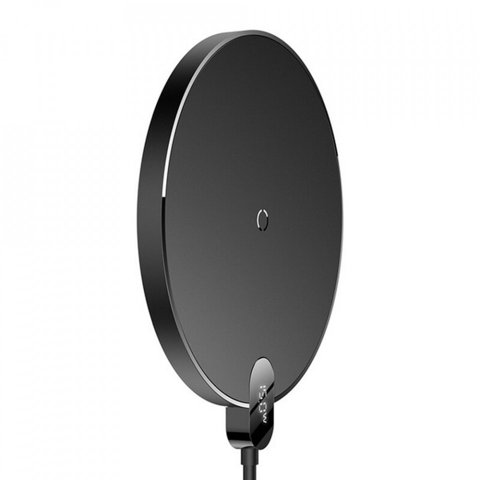 Incarcator Fara Fir, 15W - Baseus (CCED000001) - Black - 1 | YEO