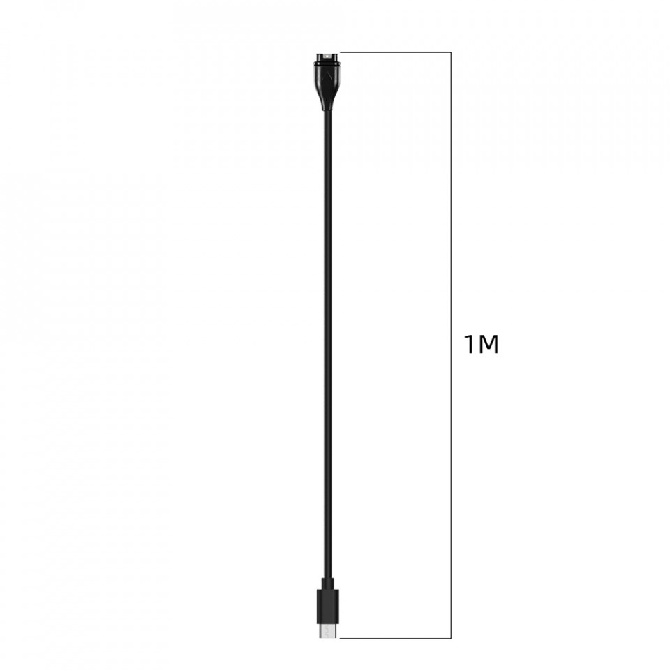 Incarcator pentru Garmin Watch, USB-C, 5W, 1m - Techsuit (TGC2) - Black - 3 | YEO