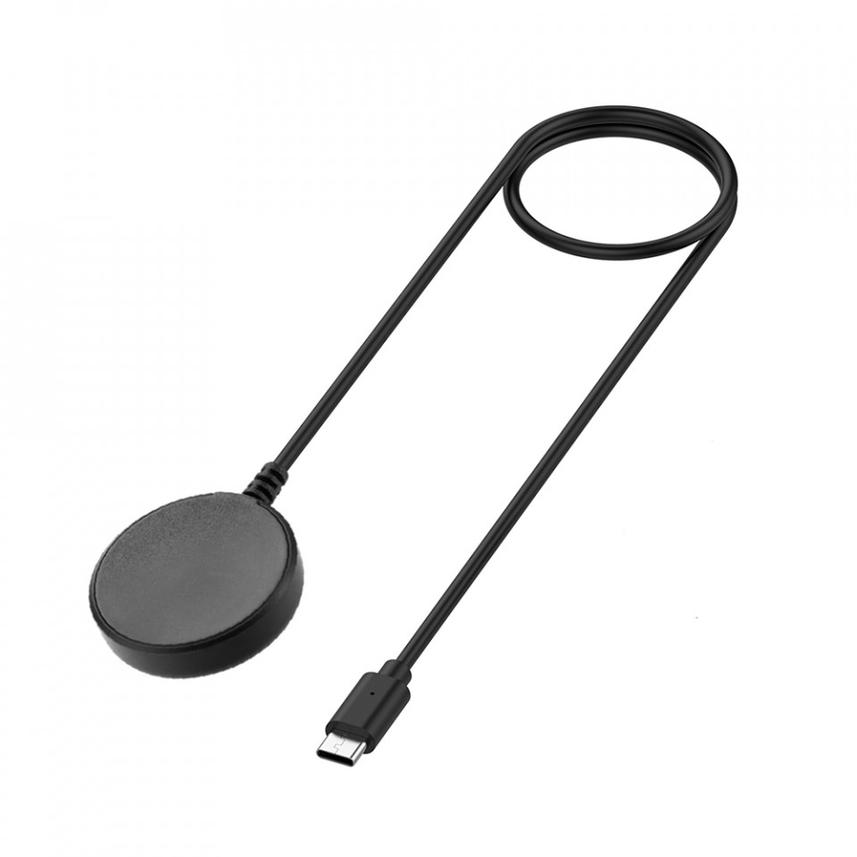 Incarcator pentru Samsung Watch, Type-C, 2.5W, Carcasa PC - Techsuit (TSC21) - Black - 2 | YEO