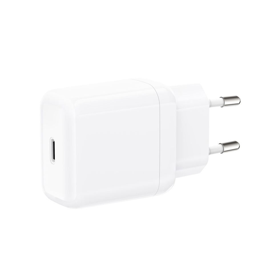 Incarcator Priza 20W, 1x Type-C, Tehnologie GaN, PD Fast Charging, Design Compact, Acefast A130, Alb - 2 | YEO