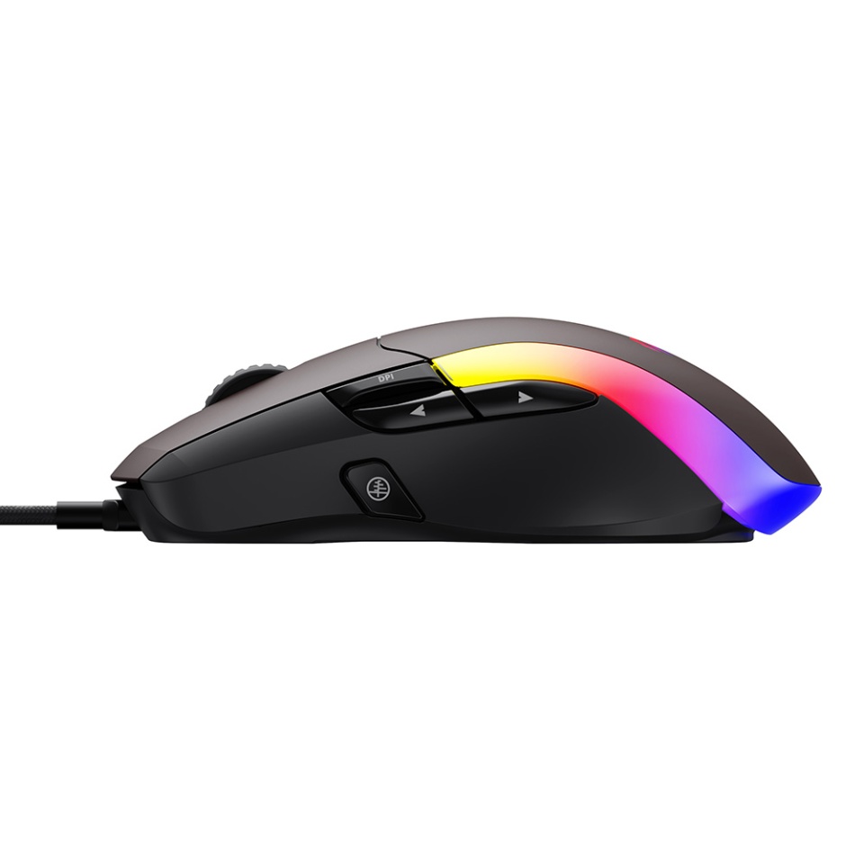 Mouse gaming, 1200–8000 DPI, USB, RGB, 1.6m, 5V, Havit MS959S, Negru - 2 | YEO