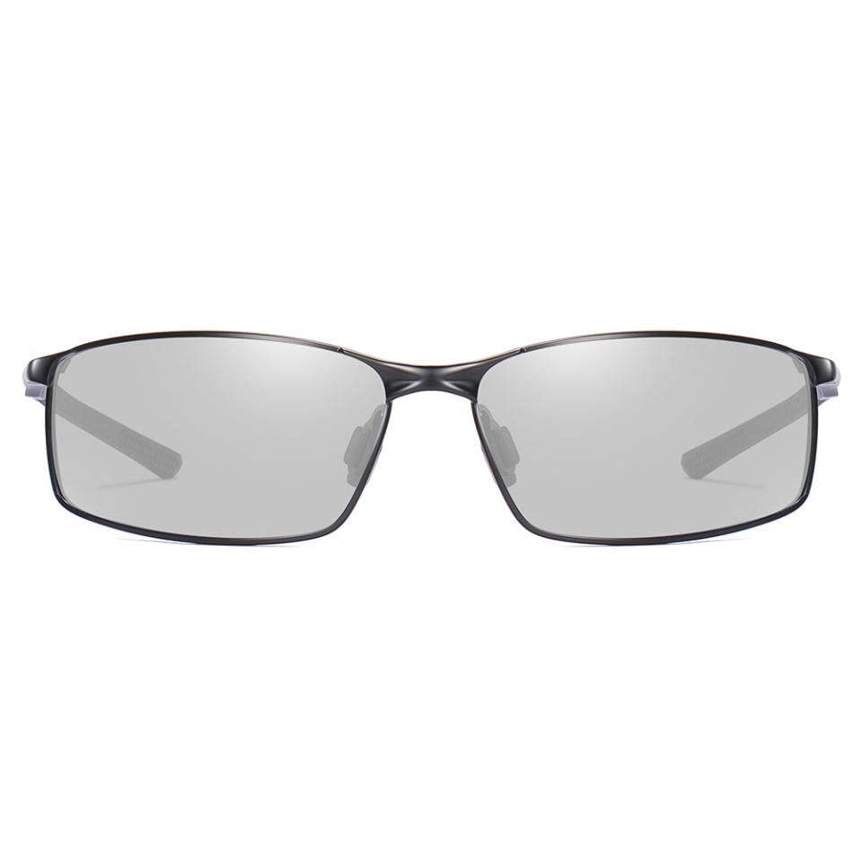 Ochelari de soare barbati, Polarizati, Skyddar 559, Negru;negru/transparenta - 1 | YEO