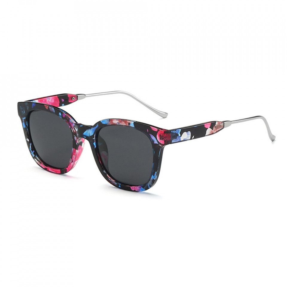 Ochelari de soare Dama cu protectie UV (2050), Techsuit - Gri Floral