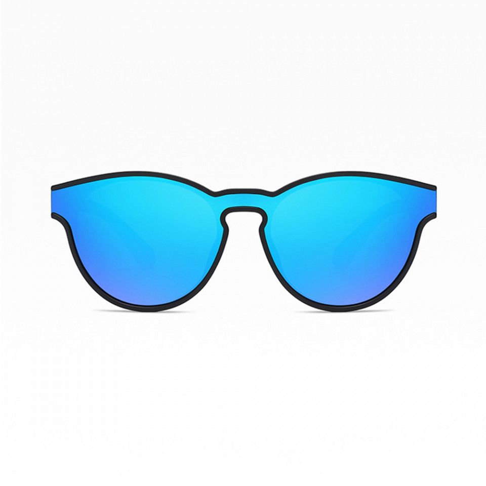 Ochelari de soare Unisex cu protectie UV (TR7545), Techsuit - Negru Mat / Albastru - 2 | YEO
