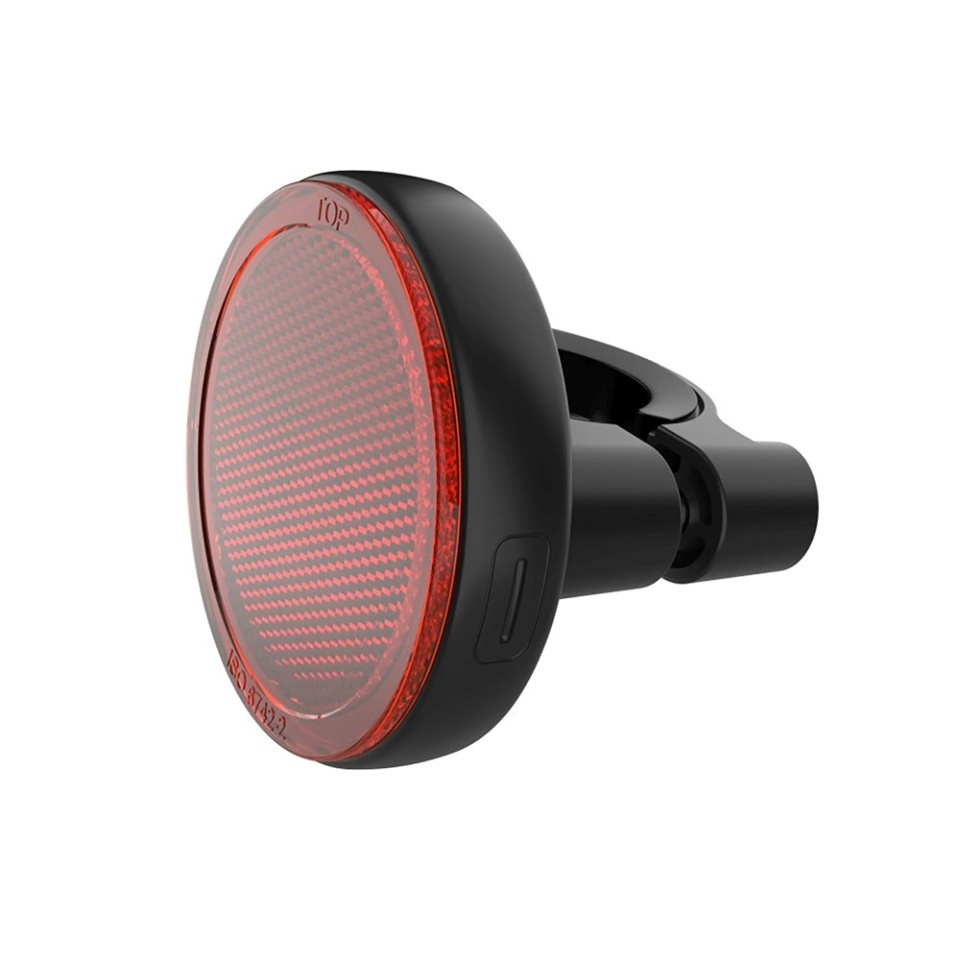 Reflector Smart cu Tracker Integrat, Fixed, FIXTAG, Protectie Discreta pentru Bicicleta si Carucior, Negru - 1 | YEO